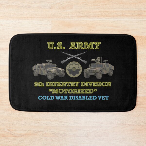 Item preview, U.S. ARMY  9th Infantry Division COLD WAR DISABLED VET designed and sold by Code7c.