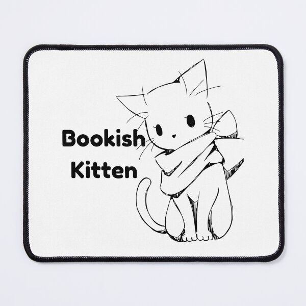 Item preview, Bookish Kitten Reading Lover Design designed and sold by Bloomelle Studio.
