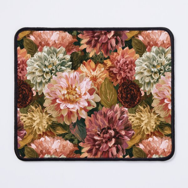 Item preview, Chic Dahlias - Tropical Flower Pattern - Best Gifts For Mom designed and sold by RoyalStarsPatts.