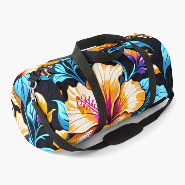 Item preview, Vibrant Tropical Hibiscus Floral Seamless Pattern. designed and sold by MissYouONLY.