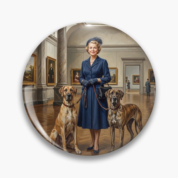 Item preview, Going To The Art Museum With My Dogs designed and sold by Home Decor Art.