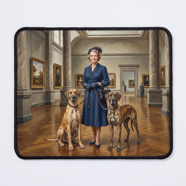 Item preview, Going To The Art Museum With My Dogs designed and sold by Home Decor Art.