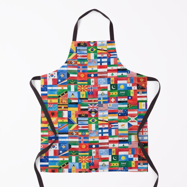 Item preview, World Flags Painterly Edition - Flags of the World Artistic Version designed and sold by Divine Ease.