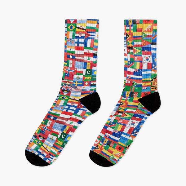 Item preview, World Flags Painterly Edition - Flags of the World Artistic Version designed and sold by Divine Ease.