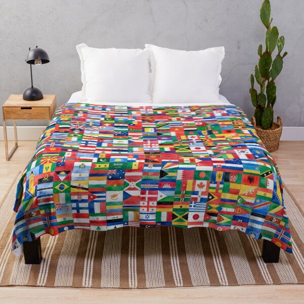 Item preview, World Flags Painterly Edition - Flags of the World Artistic Version designed and sold by Divine Ease.