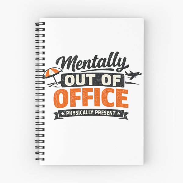 Item preview, Mentally Out of Office | Physically Present designed and sold by Ripoubsb.