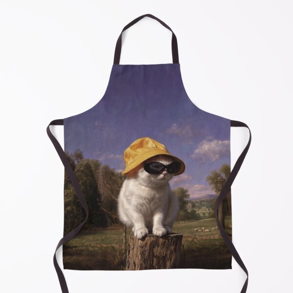 Item preview, Cool Cat Summer Portrait designed and sold by Anatolii_Kys.