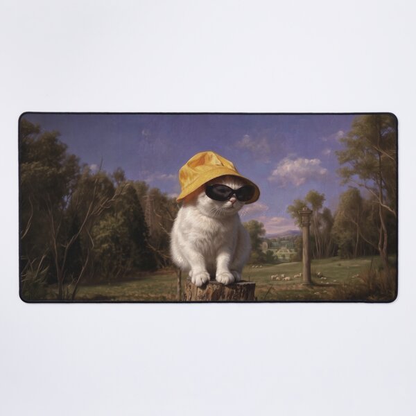 Item preview, Cool Cat Summer Portrait designed and sold by Anatolii_Kys.