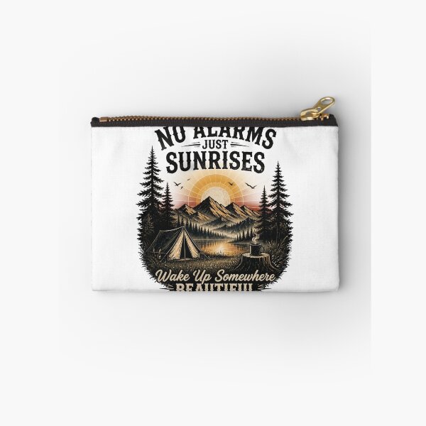Item preview, No Alarms just Sunrises Vintage Camping designed and sold by Cavalier-org.