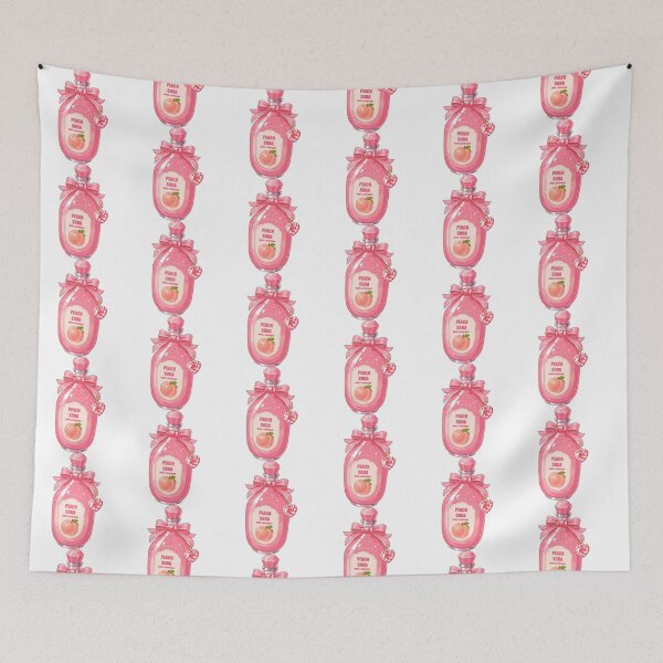 Item preview, Kawaii Peach Soda Drink designed and sold by KJackArtwork.