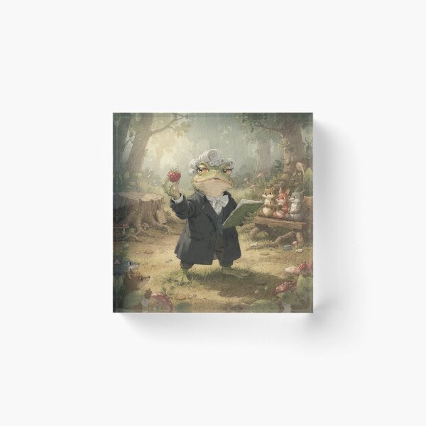 Item preview, Toad Barrister Suing Over a Stolen Berry designed and sold by PictorialWhimsy.