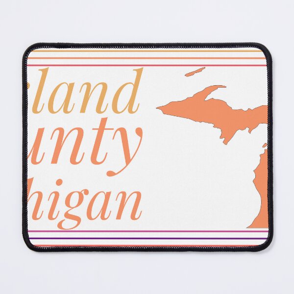 Item preview, Oakland County Michigan Highlighted on State Map designed and sold by TheIconSmith.