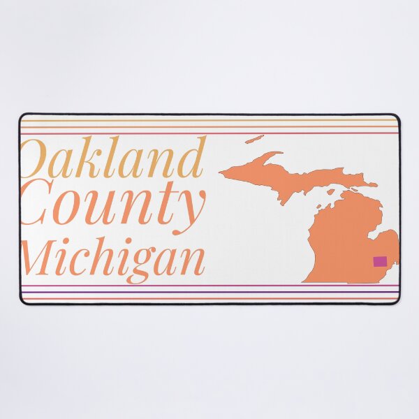 Item preview, Oakland County Michigan Highlighted on State Map designed and sold by TheIconSmith.