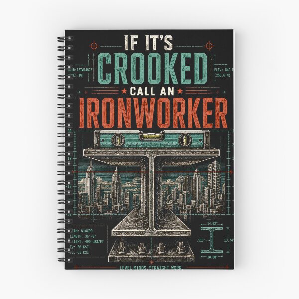 Item preview, If Its Crooked Call An Ironworker Structural Steel  designed and sold by RoyalOrderGallery.