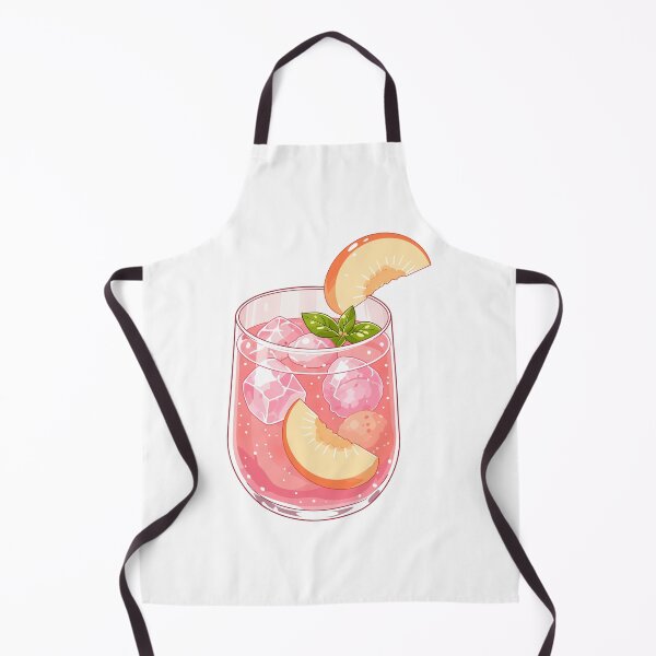 Item preview, Kawaii Peach Soda Drink designed and sold by KJackArtwork.