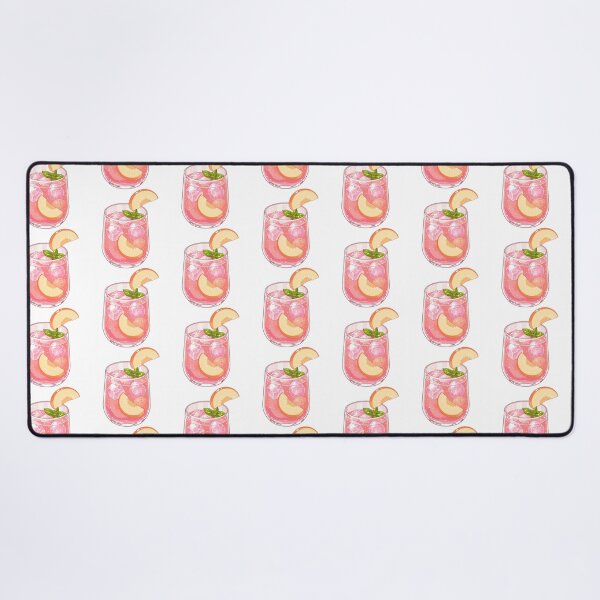 Item preview, Kawaii Peach Soda Drink designed and sold by KJackArtwork.