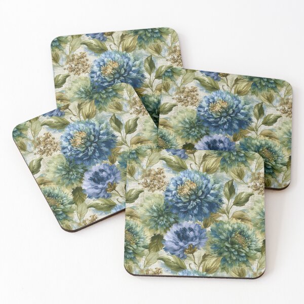 Item preview, Petaled Dahlias  - Retro Flower Floral  - Birthday Gift Ideas designed and sold by RoyalStarsPatts.