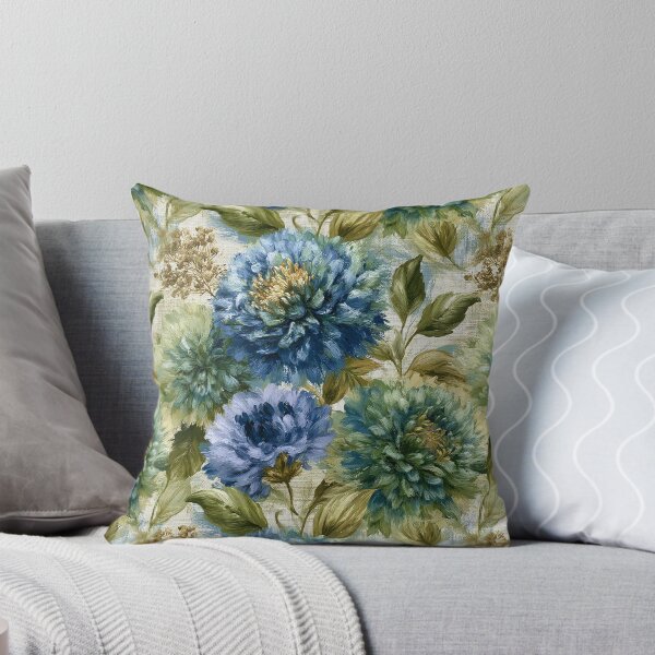 Item preview, Petaled Dahlias  - Retro Flower Floral  - Birthday Gift Ideas designed and sold by RoyalStarsPatts.
