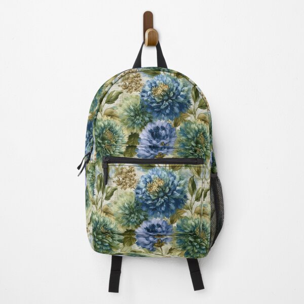 Item preview, Petaled Dahlias - Retro Flower Floral - Birthday Gift Ideas designed and sold by RoyalStarsPatts.