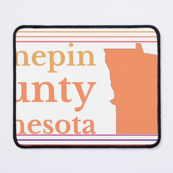 Item preview, Hennepin County Minnesota Highlighted on State Map designed and sold by TheIconSmith.