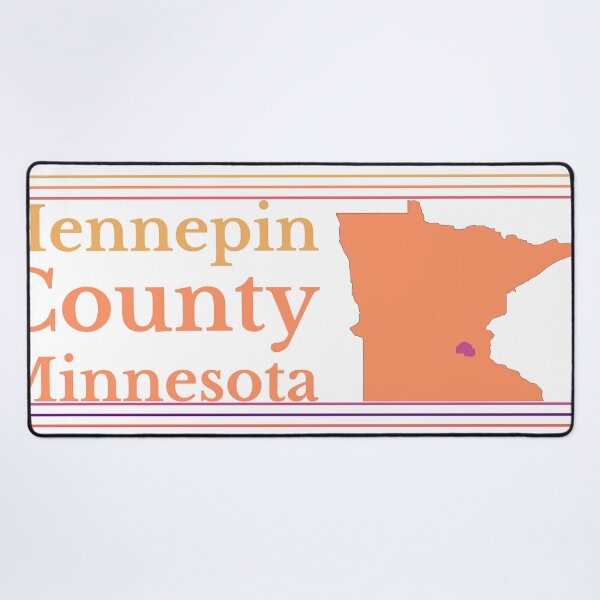 Item preview, Hennepin County Minnesota Highlighted on State Map designed and sold by TheIconSmith.