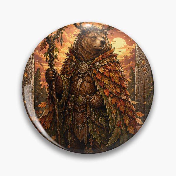 Item preview, Autumn Forest Guardian designed and sold by InkPixell.