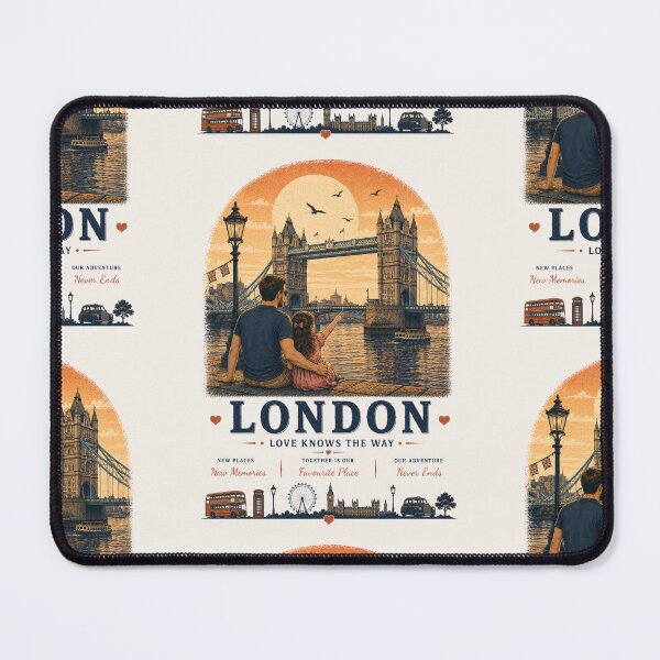 Item preview, London Father Daughter Duo Love Knows The Way designed and sold by BagFactoryUK.