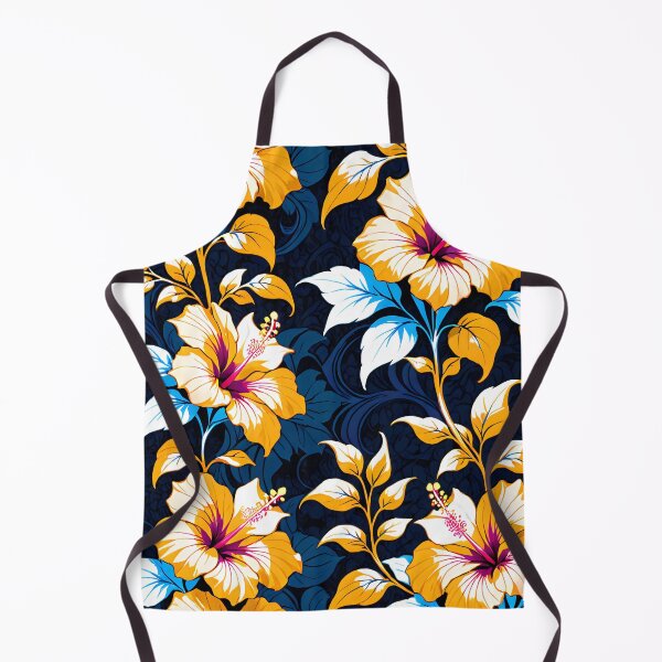 Item preview, Artistic Hibiscus Floral Pattern with Botanical Details. designed and sold by MissYouONLY.
