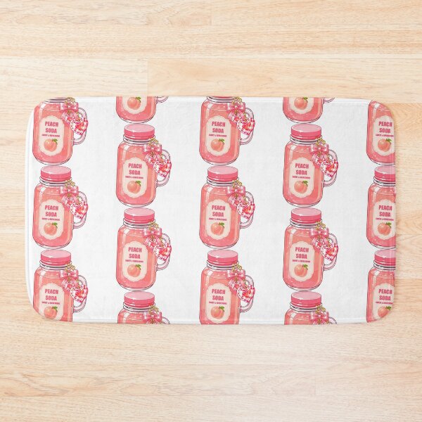 Item preview, Kawaii Peach Soda Drink designed and sold by KJackArtwork.