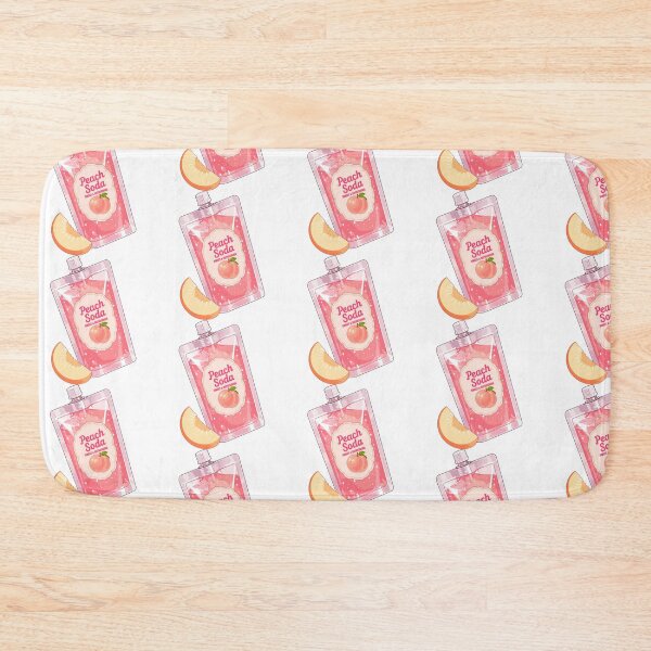 Item preview, Kawaii Peach Soda Drink designed and sold by KJackArtwork.
