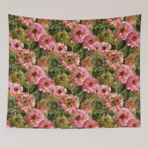 Item preview, Edgy Dahlias Flower - Flower Floral Pattern  - Birthday Gifts designed and sold by RoyalStarsPatts.