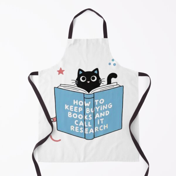 Item preview, Adorable Black Cat Reading a Book Cute Bibliophile Design for Avid Readers designed and sold by Charonde.