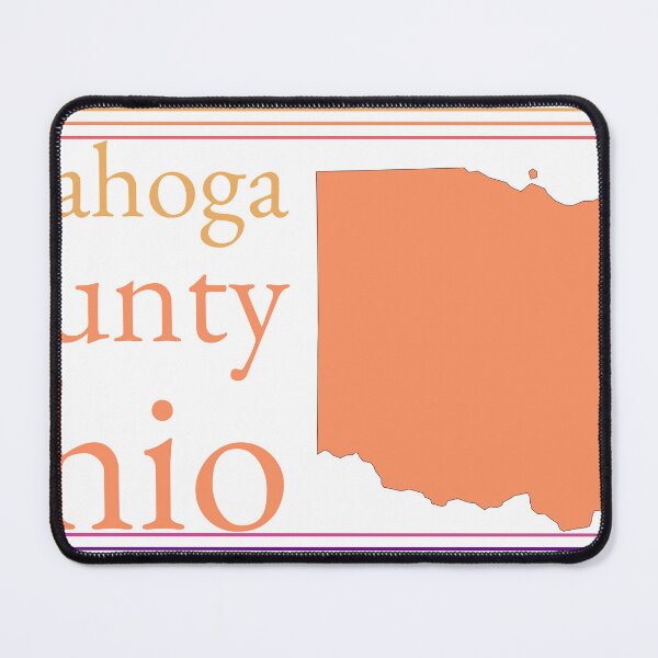 Item preview, Cuyahoga County Ohio Highlighted on State Map designed and sold by TheIconSmith.