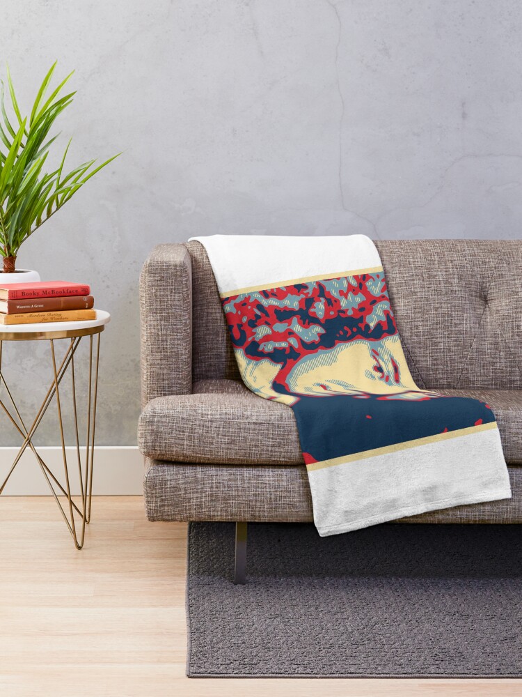 Thumbnail 2 of 6, Throw Blanket, Defoe designed and sold by DAFTFISH.