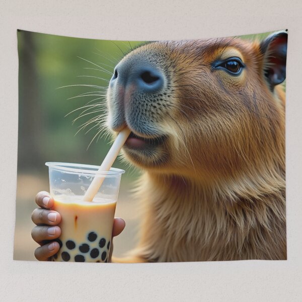 Item preview, Capybara ice tea designed and sold by Xenovita.