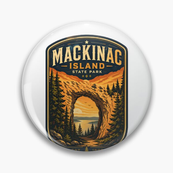 Item preview, Mackinac Island State Park Est. 1895 Michigan Travel Souvenir Landmark Vacation designed and sold by Simsimah26Parks.