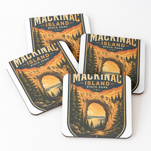 Item preview, Mackinac Island State Park Est. 1895 Michigan Travel Souvenir Landmark Vacation designed and sold by Simsimah26Parks.