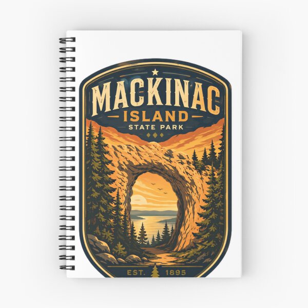 Item preview, Mackinac Island State Park Est. 1895 Michigan Travel Souvenir Landmark Vacation designed and sold by Simsimah26Parks.