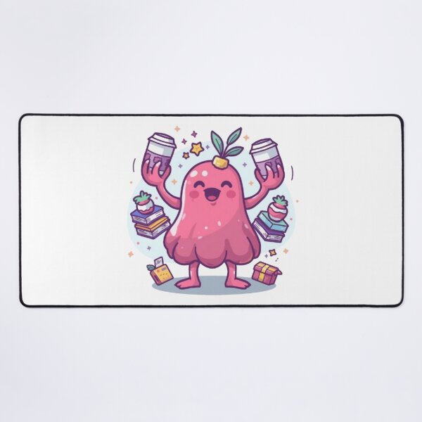 Item preview, Anxiety Blob Sticker | Cute Overthinking Monster Kawaii Design designed and sold by Stylestickers55.