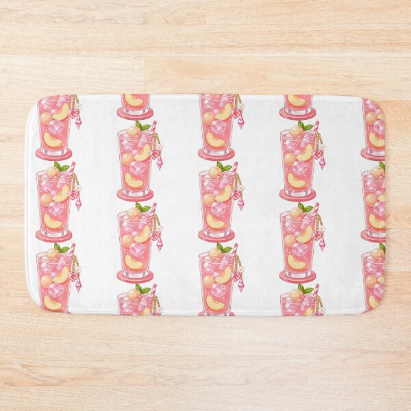 Item preview, Kawaii Peach Soda Drink designed and sold by KJackArtwork.
