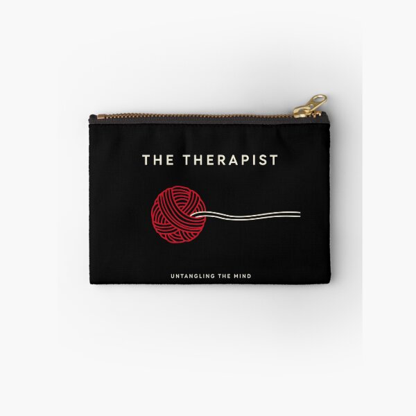 Item preview, The Therapist Untangling The Mind Red Yarn Ball designed and sold by Enea Kelo.