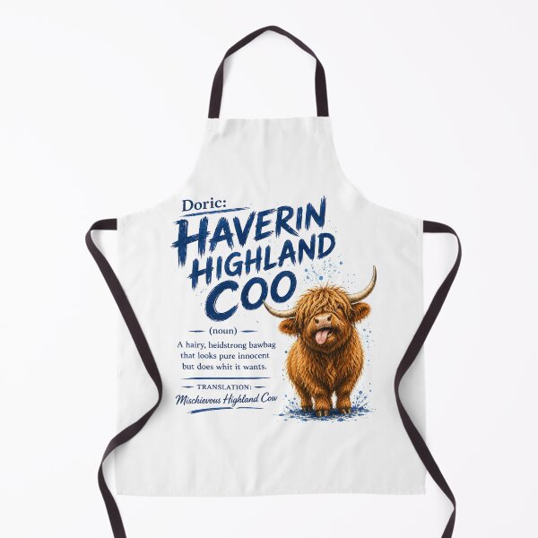 Item preview, Haverin Highland Coo designed and sold by SMalcolmDesigns.
