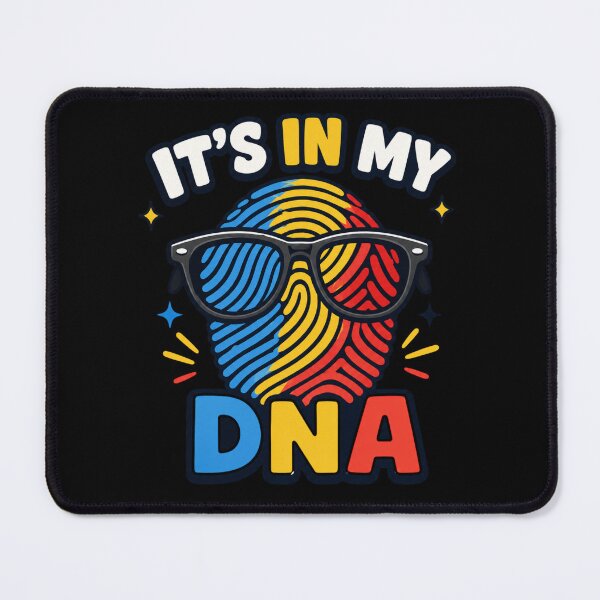 Item preview, IT’S IN MY DNA | Bold Fingerprint & Sunglasses Humor designed and sold by Cree8if.