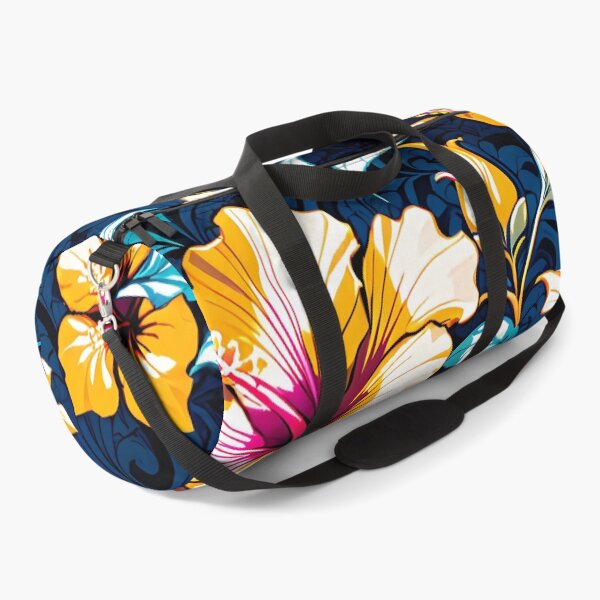 Item preview, Bold Botanical Hibiscus with Colorful Floral Arrangement. designed and sold by MissYouONLY.