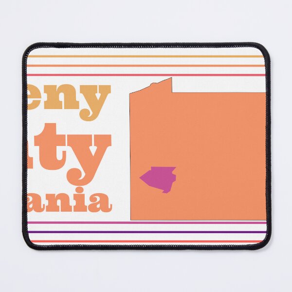 Item preview, Allegheny County Pennsylvania Highlighted on State Map designed and sold by TheIconSmith.