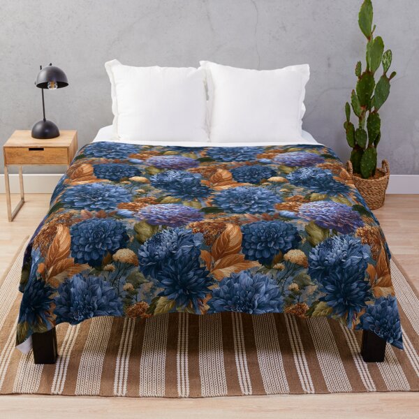 Item preview, Colorful Dahlias Print - Hawaiian Flower Pattern - Birthday Gifts For Dad designed and sold by RoyalStarsPatts.