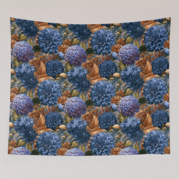 Item preview, Colorful Dahlias Print - Hawaiian Flower Pattern  - Birthday Gifts For Dad designed and sold by RoyalStarsPatts.