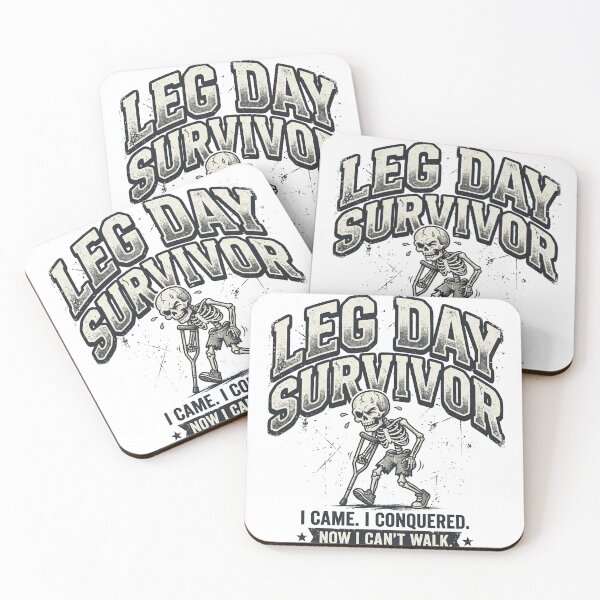 Item preview, Leg Day Survivor designed and sold by mdbrna.