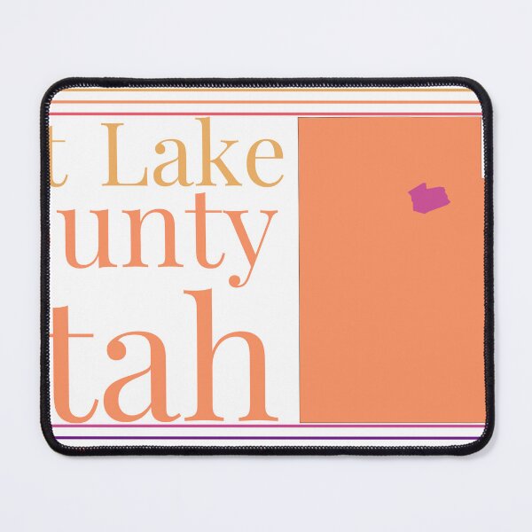 Item preview, Salt Lake County Utah Highlighted on State Map designed and sold by TheIconSmith.