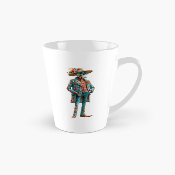 Item preview, Dia de Muertos Skeleton Gentleman | Floral Catrín Mexican Art designed and sold by MythicMood.